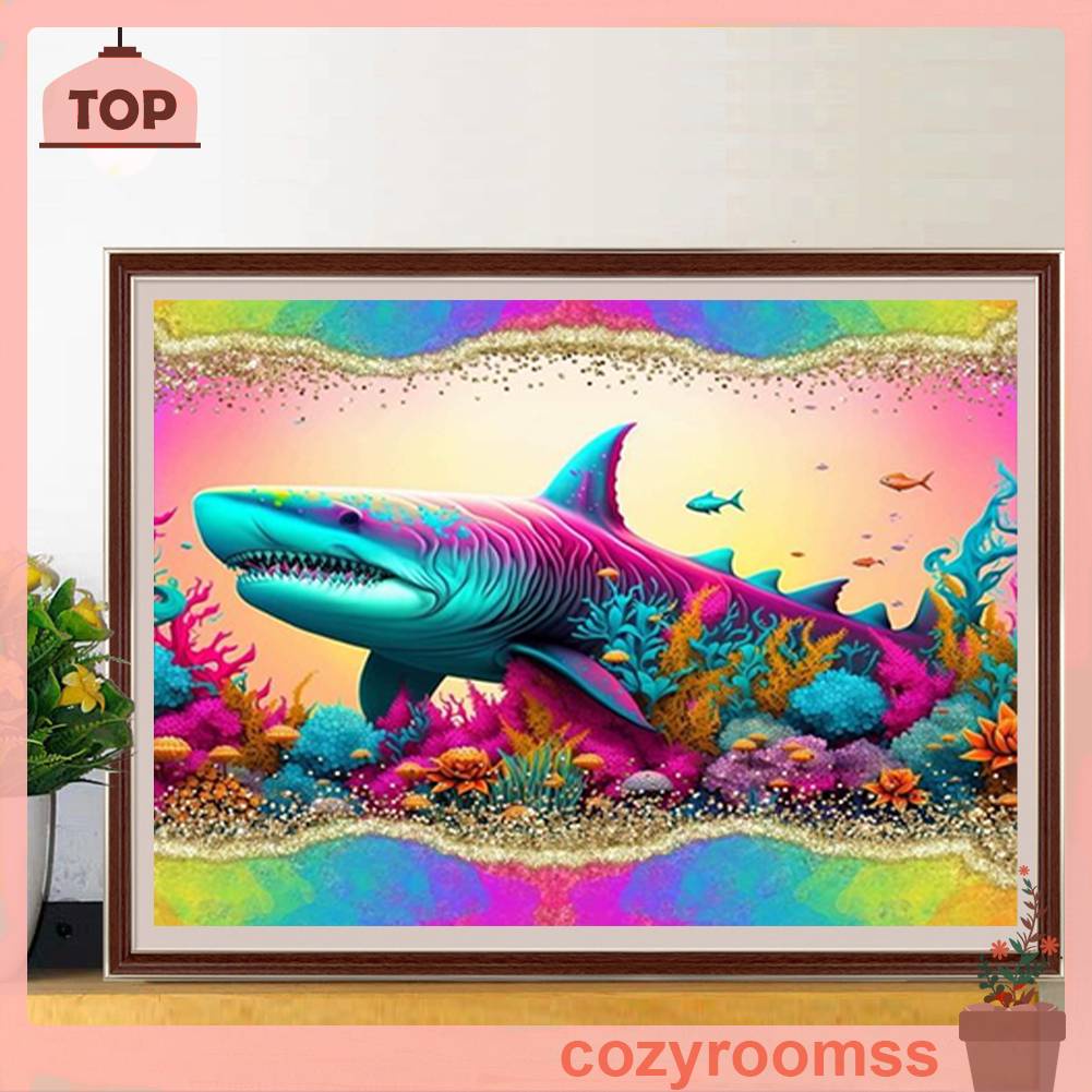 Tranh Đính Đá Kim Cương Toàn Bộ 5D DIY Hình Vẽ Động Vật