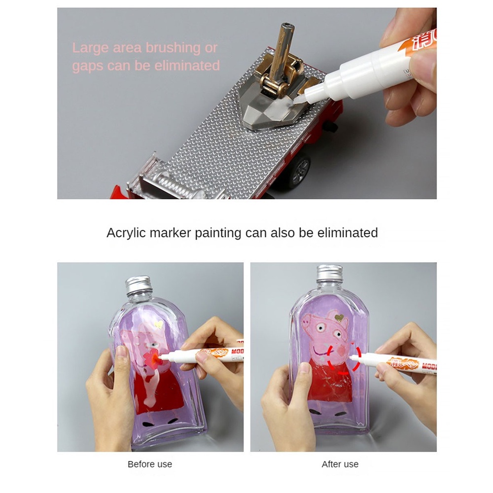 Bút Đánh Dấu Tự Động Đầu Mềm Nhiều Màu Sắc