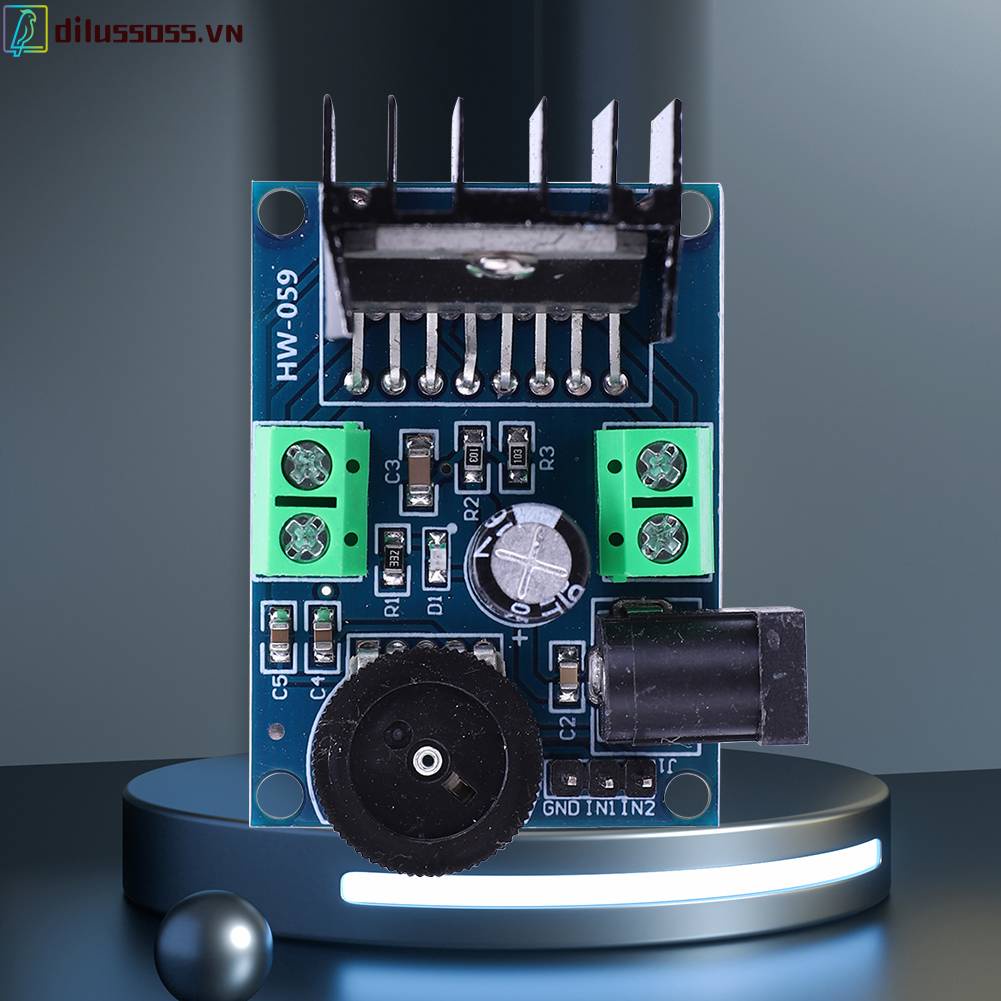 Bảng Mạch Khuếch Đại Âm Thanh Kỹ Thuật Số TDA7297 7W + 7W Channel