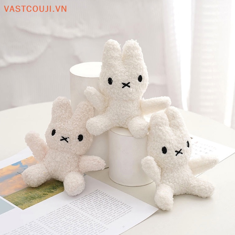 Móc Khóa Thỏ Nhồi Bông Mềm Mại Dễ Thương
