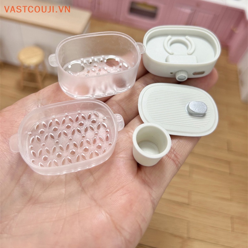 1 Mô Hình Máy Hấp Trang Trí Nhà Búp Bê Tỉ Lệ 1: 12