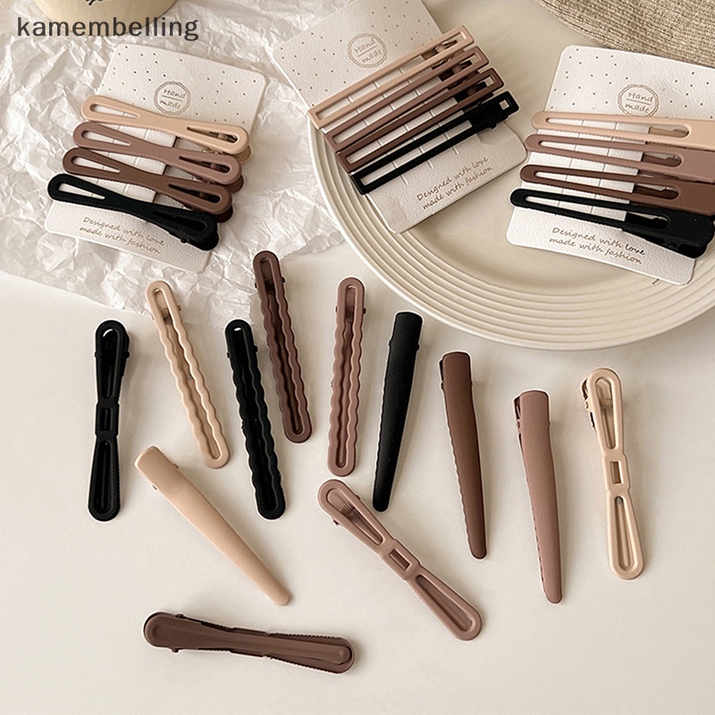 Set 3 / 4 Kẹp Tóc Thiết Kế Mới Thời Trang Theo Phong Cách Vintage Dành Cho Nữ