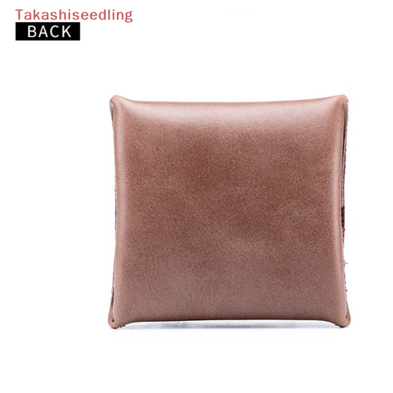 Ví Da Bò Mini Đựng Tiền Xu Thời Trang 2020