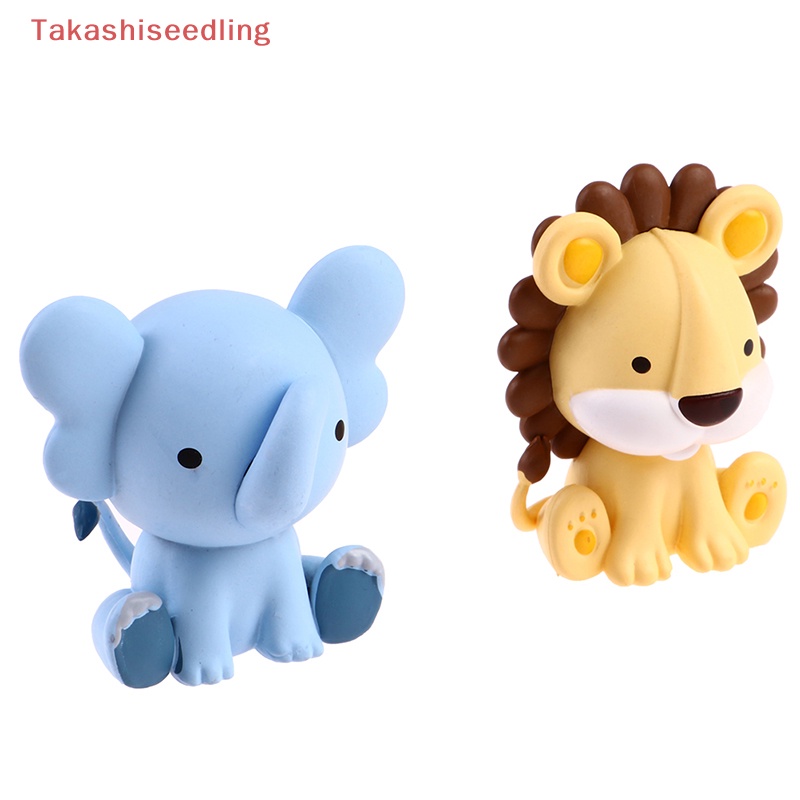 Phụ Kiện Trang Trí Bánh Kem Chủ Đề Rừng Cây Động Vật Dễ Thương Cho Bé