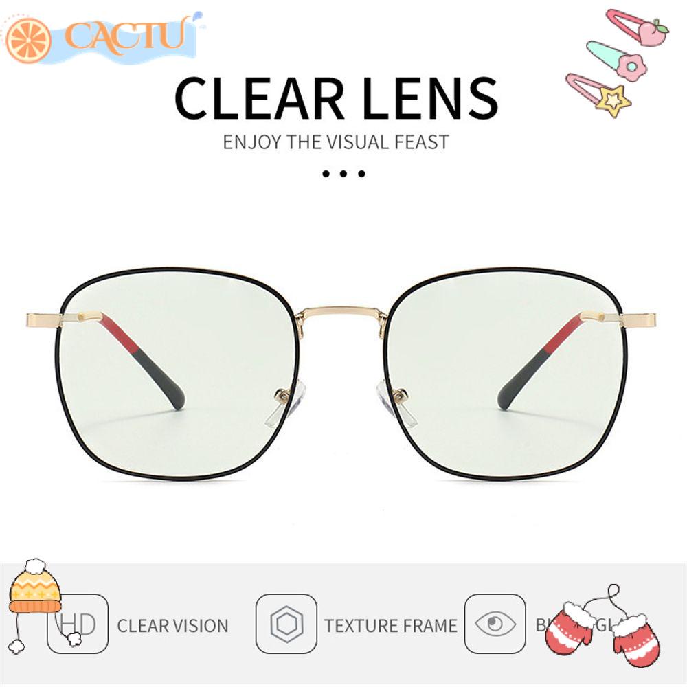 CACTU Kính Chống Tia UV400 Chống Ánh Sáng Xanh Thời Trang Cho Nam Và Nữ