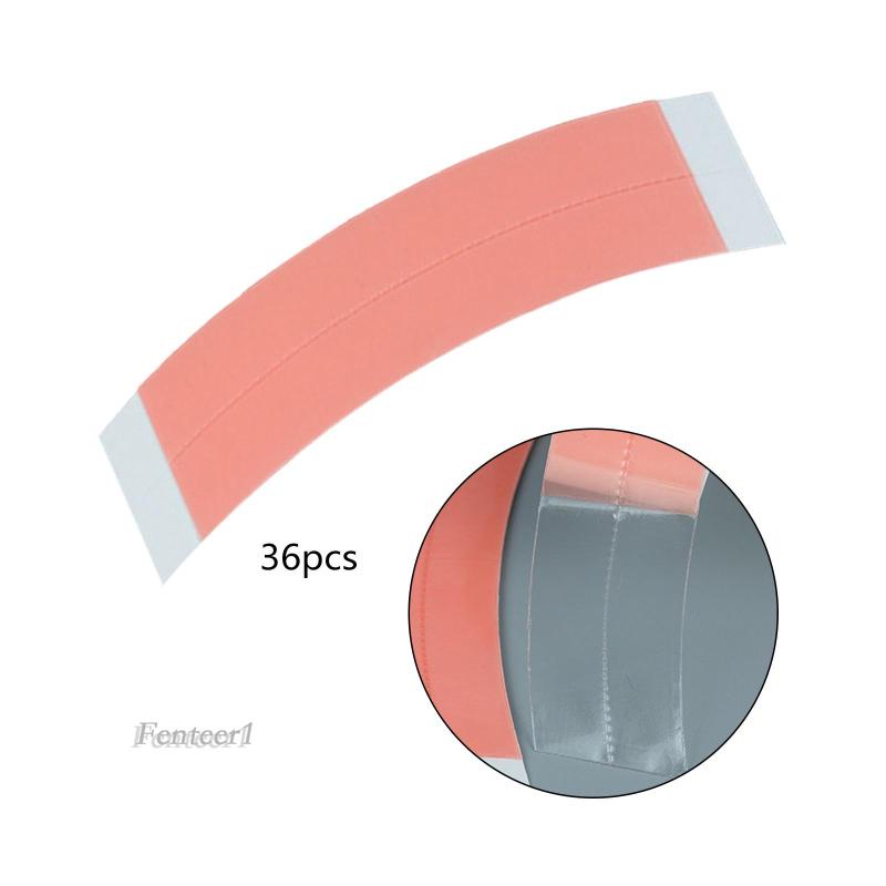 1 Cuộn Băng Keo Hai Mặt Trong Suốt 36 Miếng Dán Tạo Kiểu Tóc
