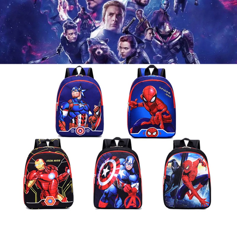 Planet Đi Học Hình Người Nhện / Người Sắt Cá Tính Cho Bé Mẫu Giáo