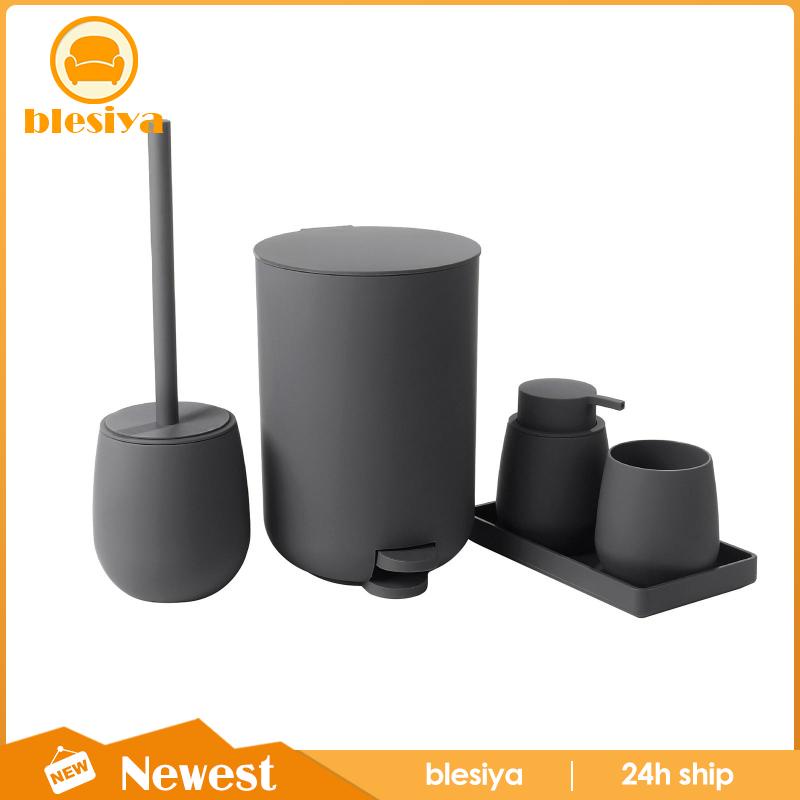 Set 5 Cốc Đựng Bàn Chải Đánh Răng Và Xà Phòng Tiện Dụng