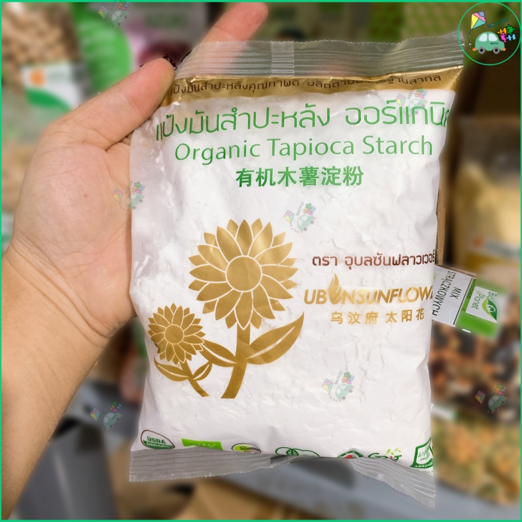 Bột năng hữu cơ Thái Lan Ubon, nguyên liệu làm bánh (gói lẻ 100g, 200g)