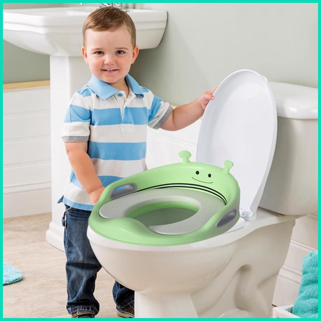 Bệ Ngồi Toilet Có Thể Tháo Rời Tiện Dụng Cho Bé Trai