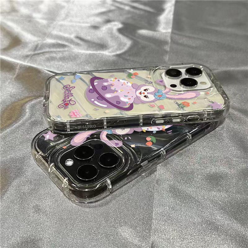 Ốp Điện Thoại Mềm Trong Suốt Hình Hành Tinh Delu Cho iPhone14promax 1312 / 11 7 / 8plus xr / sins KJWT