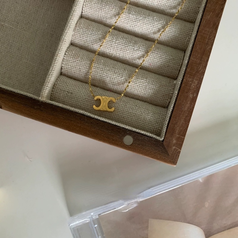 Dây Chuyền Bằng Thép Titan Thiết Kế Độc Đáo Thời Trang Cho Nữ