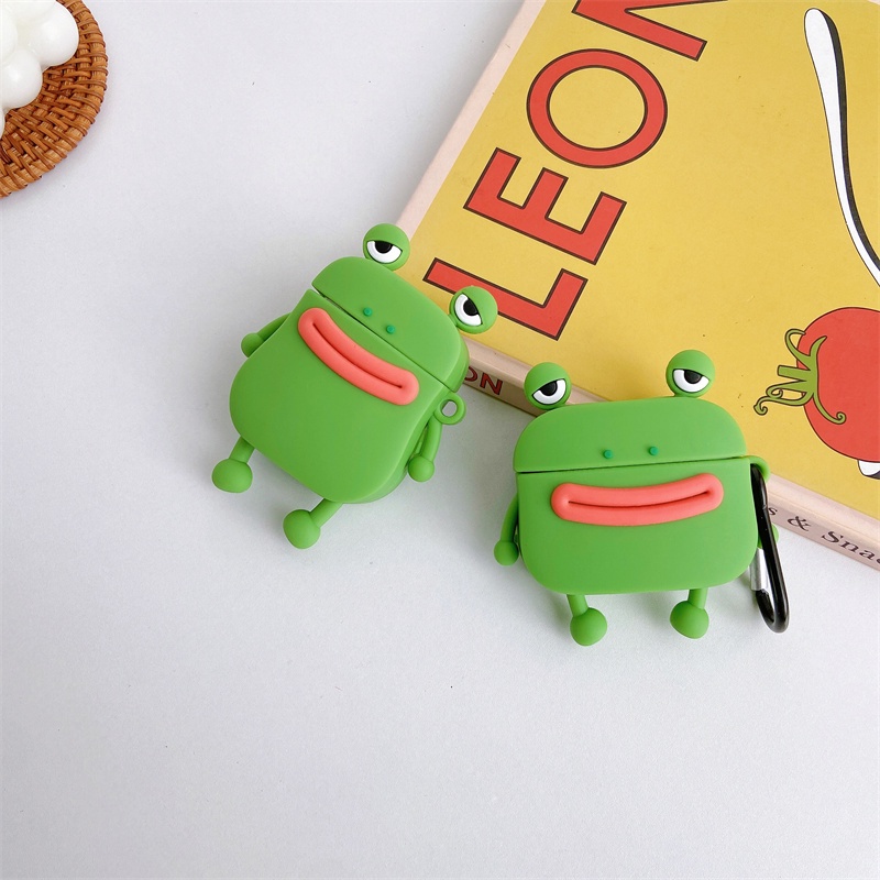 Vỏ Bảo Vệ Hộp Sạc Tai nghe không dây Bằng Silicon Mềm Hình Kirby Cho Airpods Pro 3 1