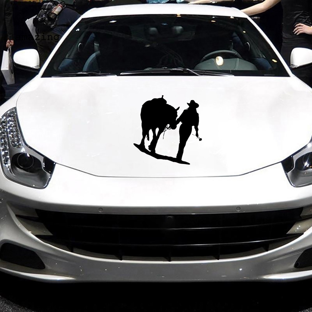 Nhãn Dán Chống Nước Hình Cô Gái Sáng Tạo Trang Trí Xe Hơi / Va Li / Guitar