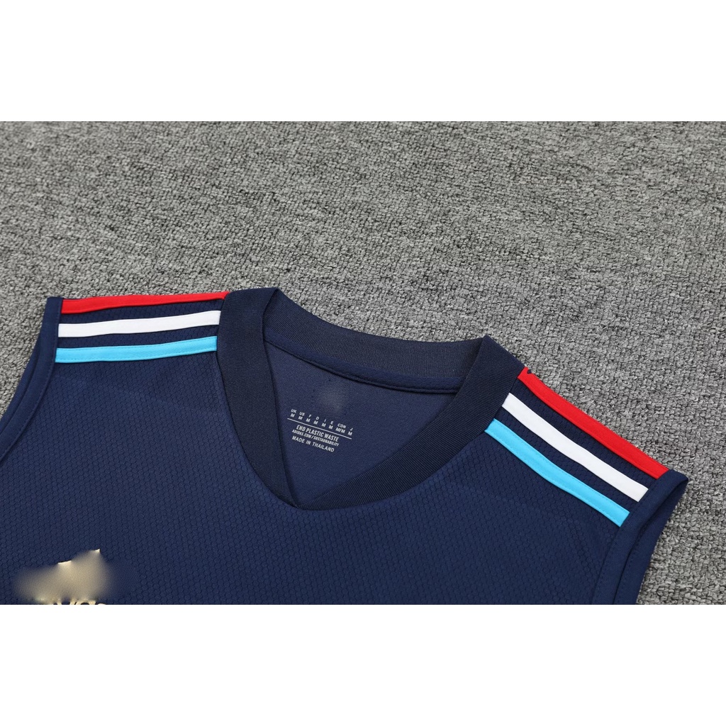 Áo Bóng Đá Ba Lỗ Thể Thao Thêu Chữ Arsenal Plus Size Cho Nam 01 24