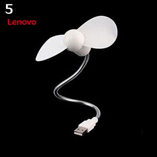 Quạt làm mát USB LENOVO sunflower mini dễ thương linh hoạt cho máy tính/ laptop