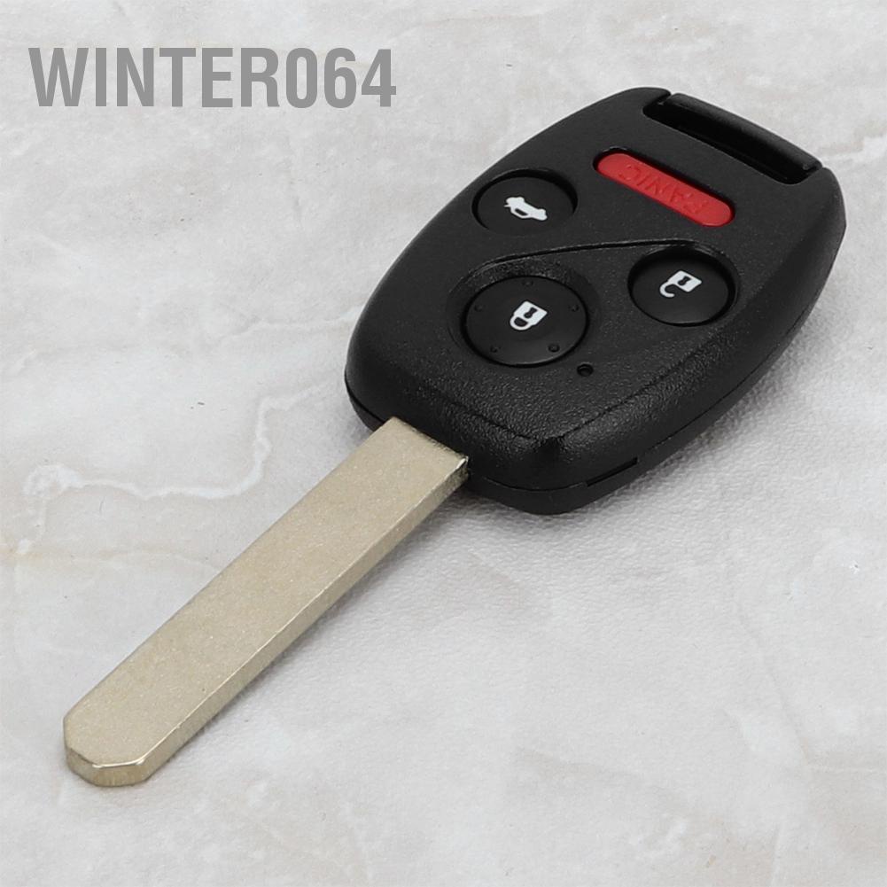 Winter064 313.8 Tần số 4 Nút nhập Chìa khóa ô tô từ xa có chip Phù hợp cho Honda Civic06-11