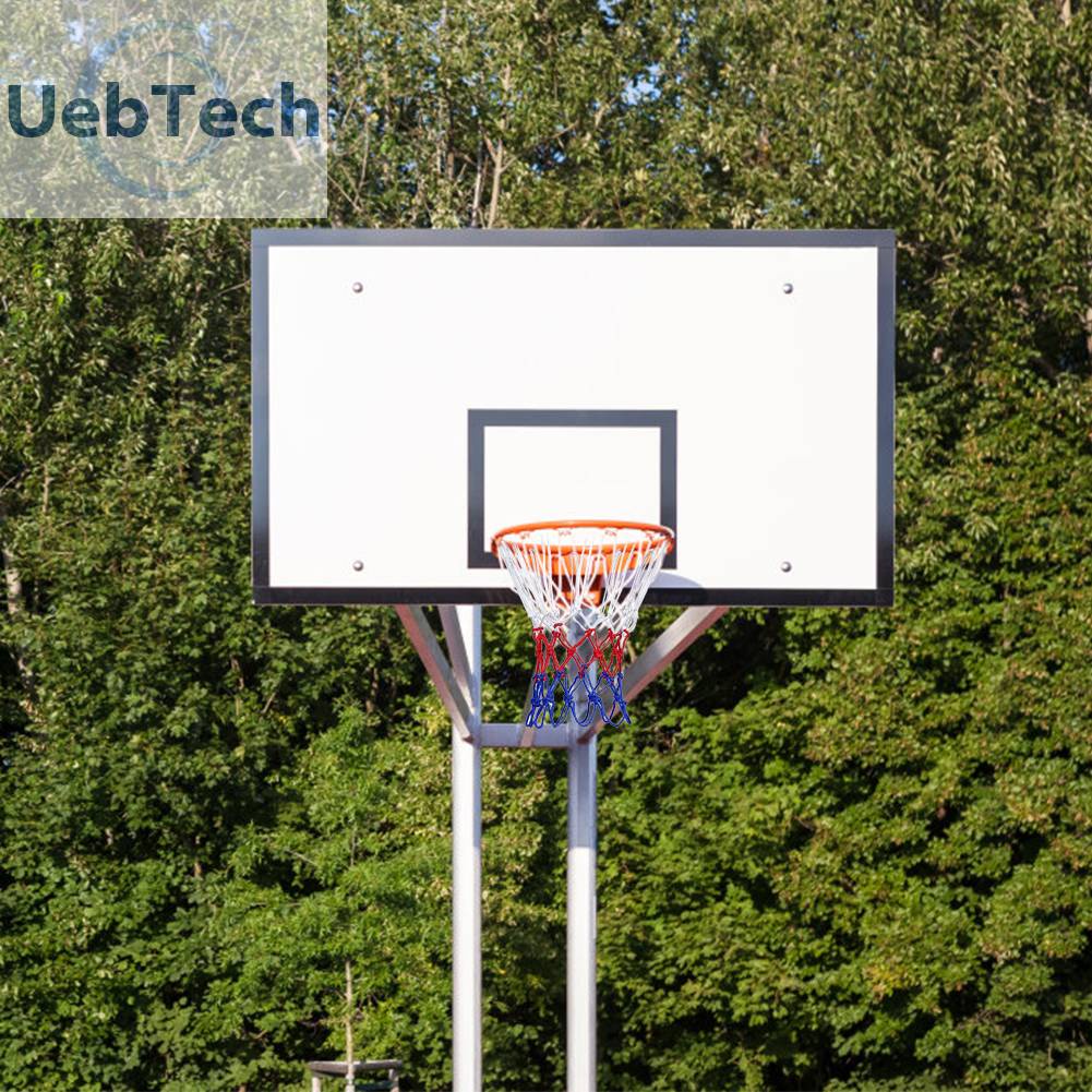 Set 2 Vòng Lưới Chơi Bóng Rổ Ba Màu Chống Thấm Nước Tiêu Chuẩn Dành Cho Các Hoạt Động Thể Thao Ngoài Trời