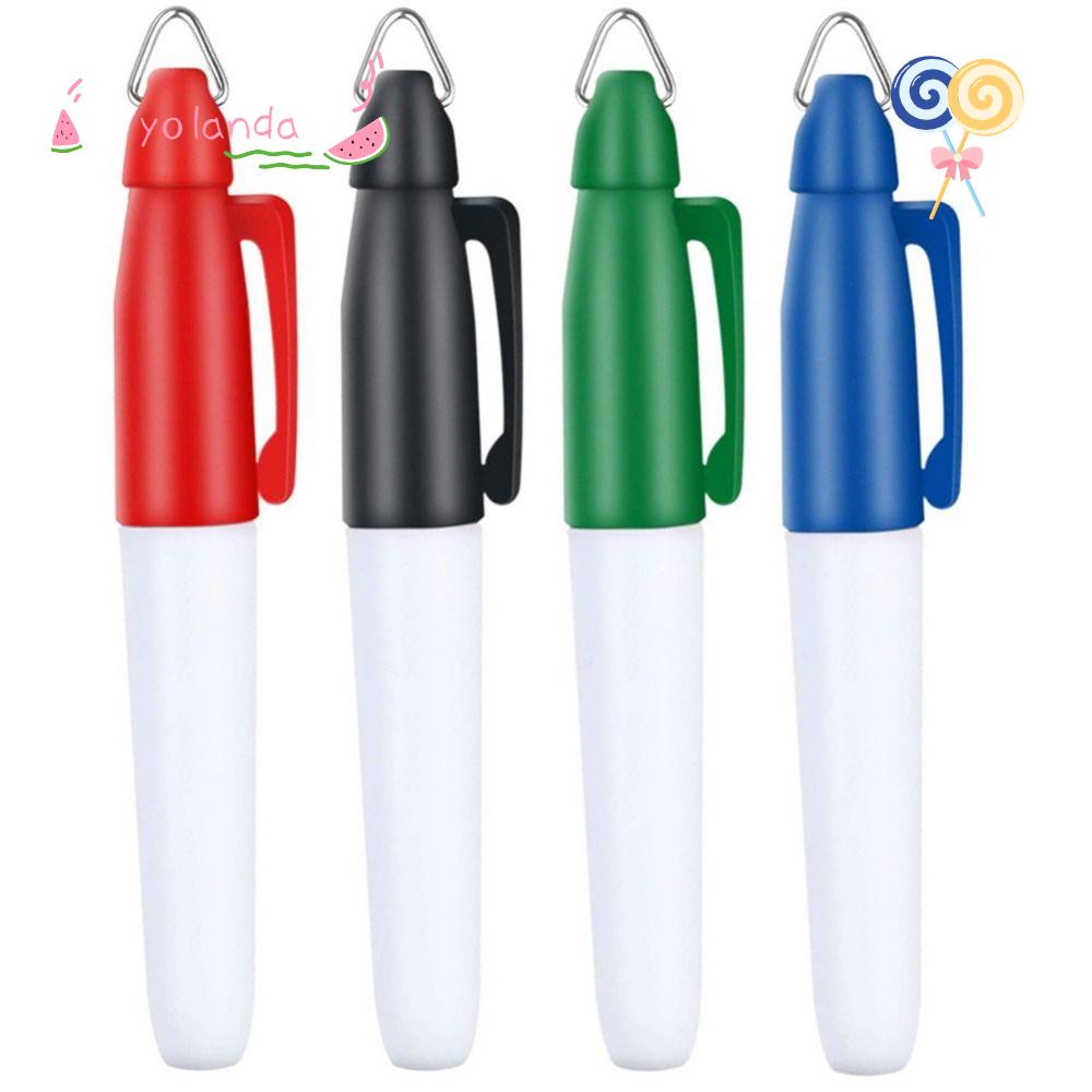 Bộ 10 Cây Bút Đánh Dấu Vị Trí Bóng Golfer Thiết Kế Nhỏ Gọn Nhiều Màu Sắc Dùng Ngoài Trời
