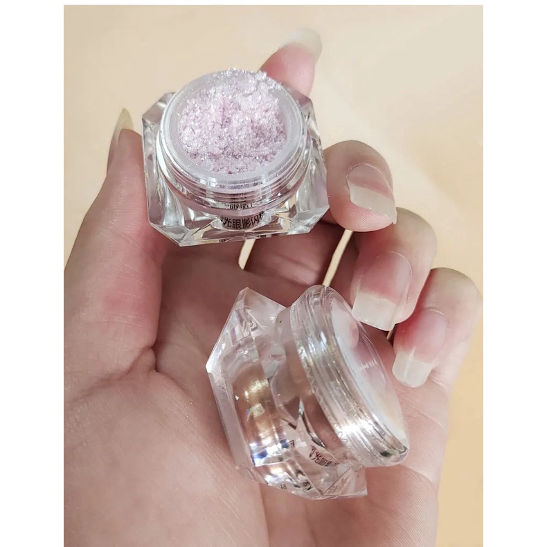 Cavi NV Phấn Mắt Đơn Sắc Ánh Ngọc Trai Lấp Lánh Trang Điểm Sáng Da