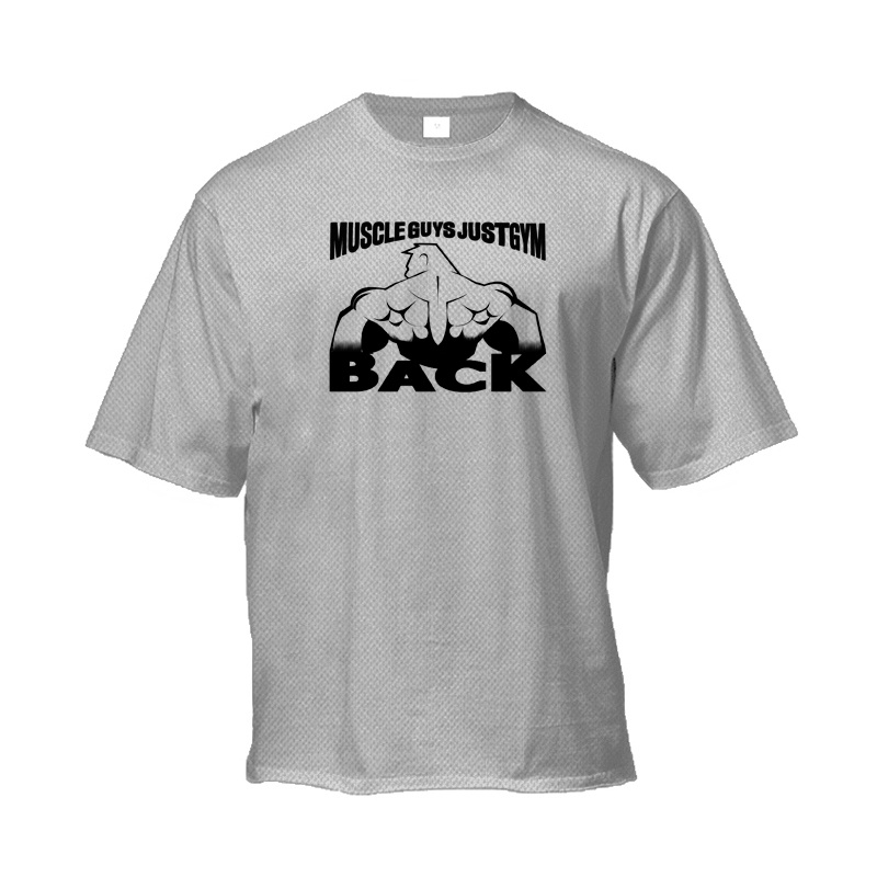 Áo Thun Thể Thao Dáng Rộng Thoáng Khí Thấm Hút Mồ Hôi Nhanh Khô Cho Nam