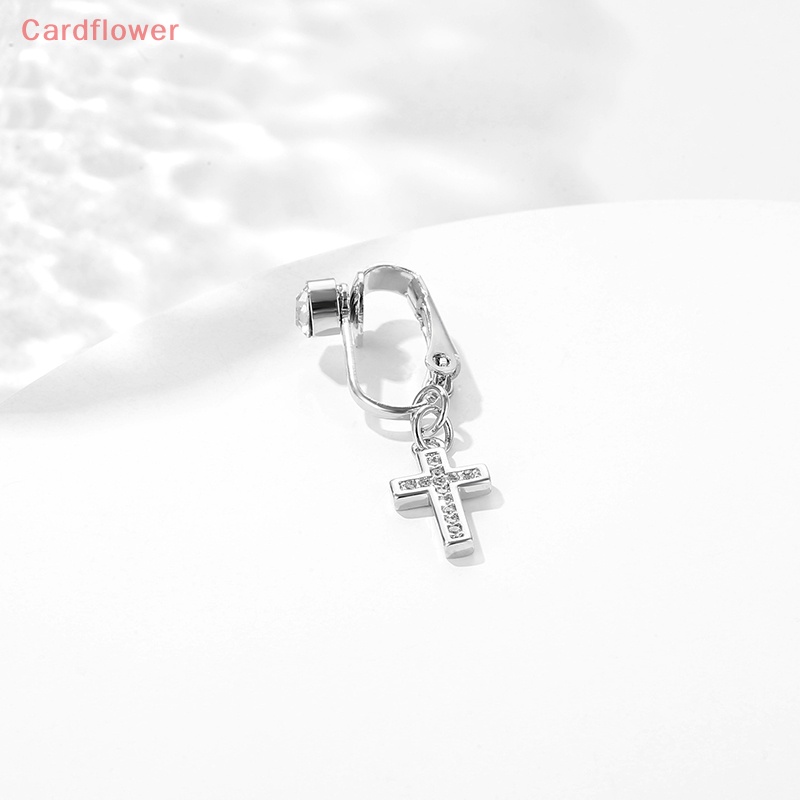 < Cardflower > Khuyên Xỏ Rốn / Rốn / Rốn / Rốn Đính Pha Lê Giả Hình Bướm / Mặt Trăng Mới