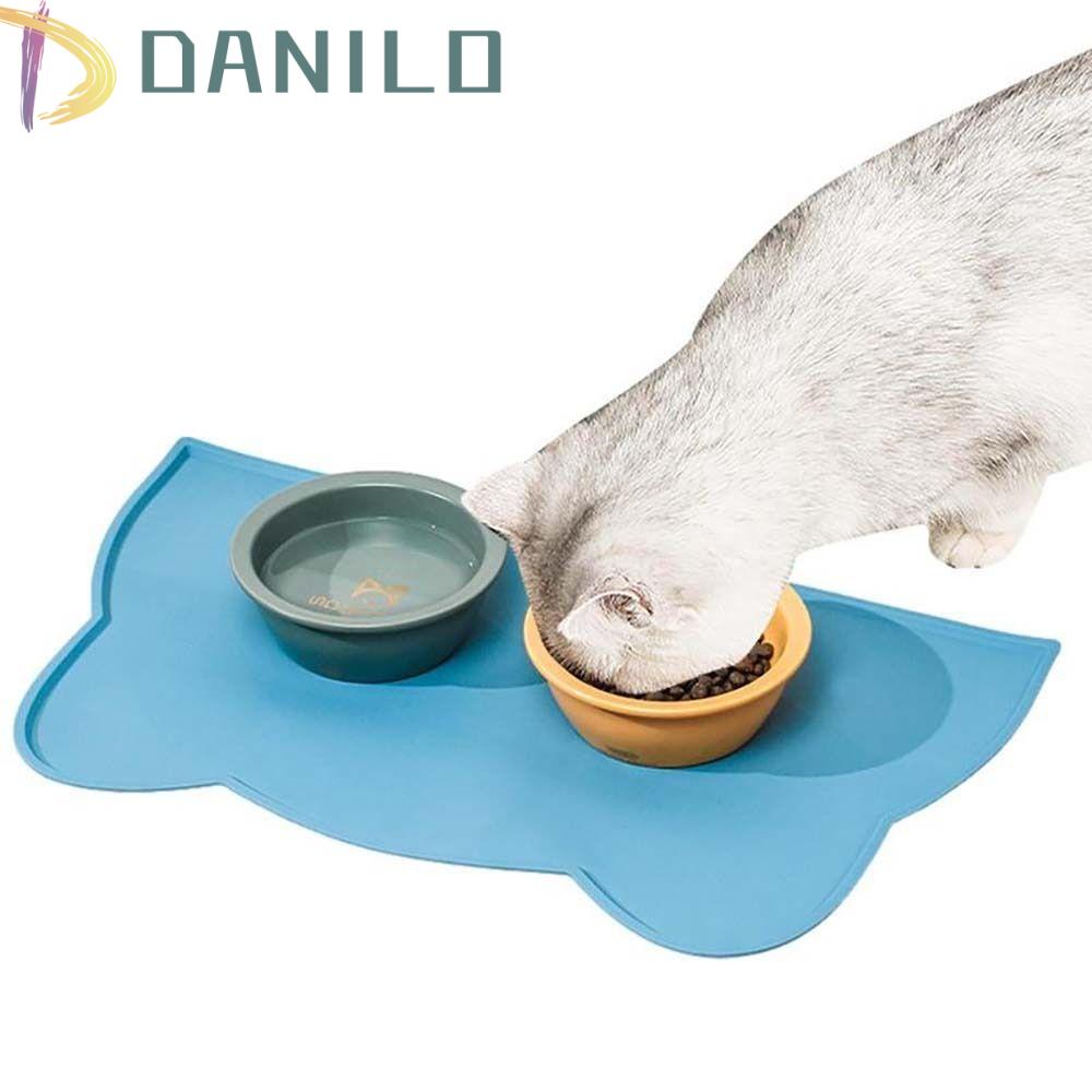 DANILO Thảm Ăn Bằng Silicone Chống Rò Rỉ Dành Cho Thú Cưng