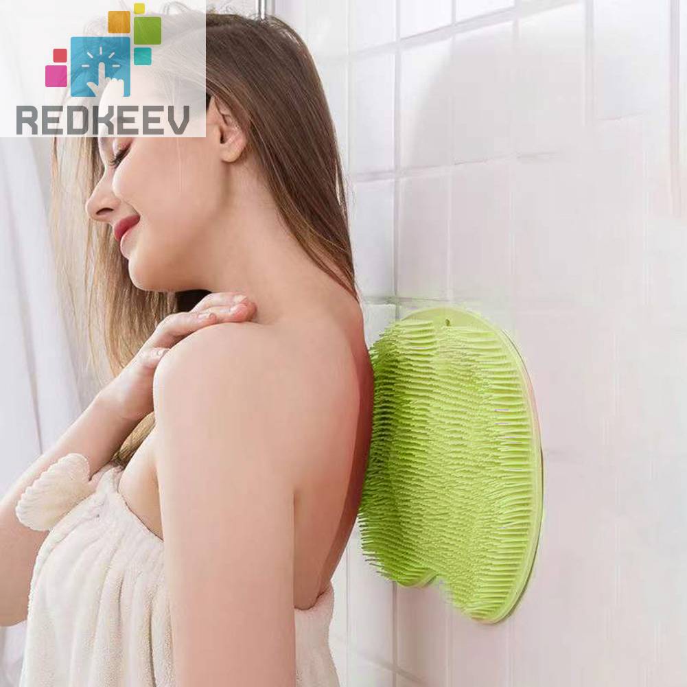 Bàn Chải Mát Xa Tẩy Tế Bào Chết Lưng Cơ Thể Gấp Gọn Tiện Dụng Cho Phòng Tắm