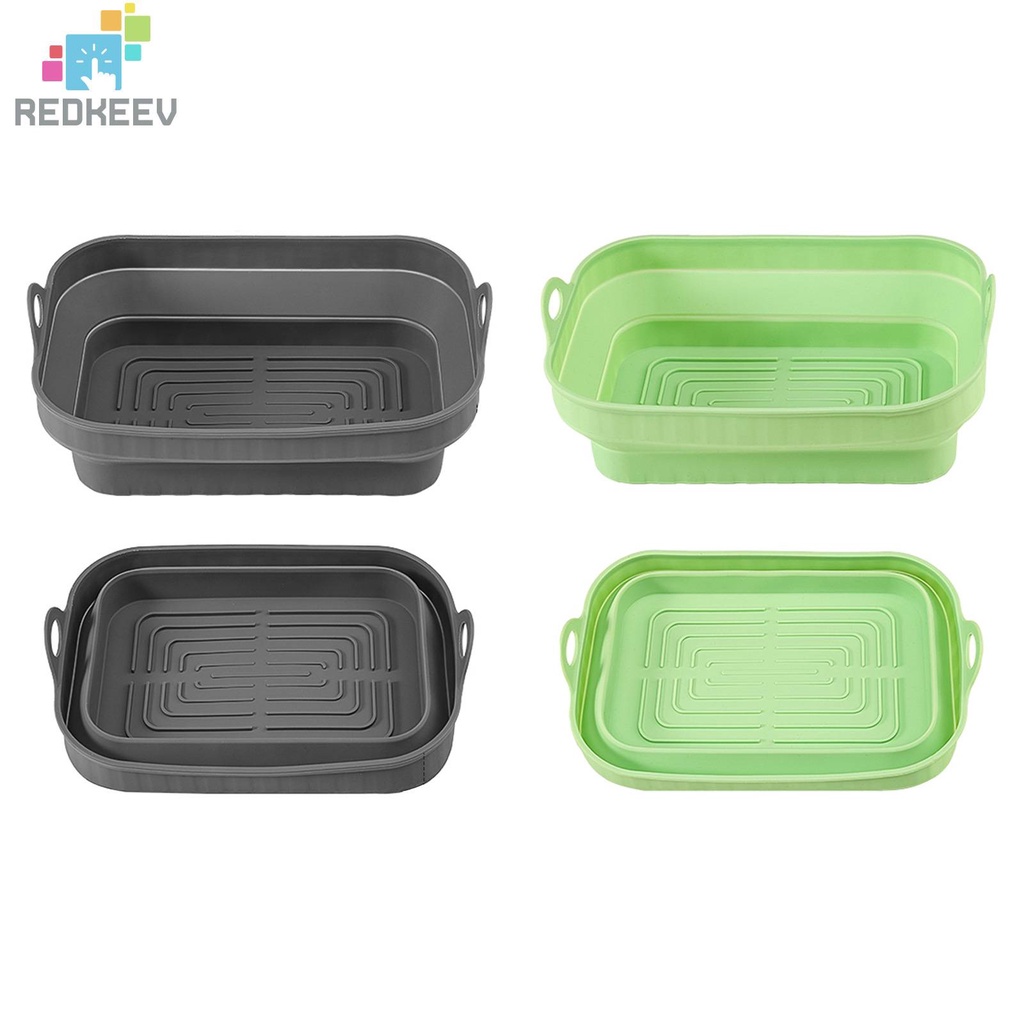 Set 2 Tấm Silicone Lót Nồi Hấp Bánh Gấp Gọn Tiện Lợi