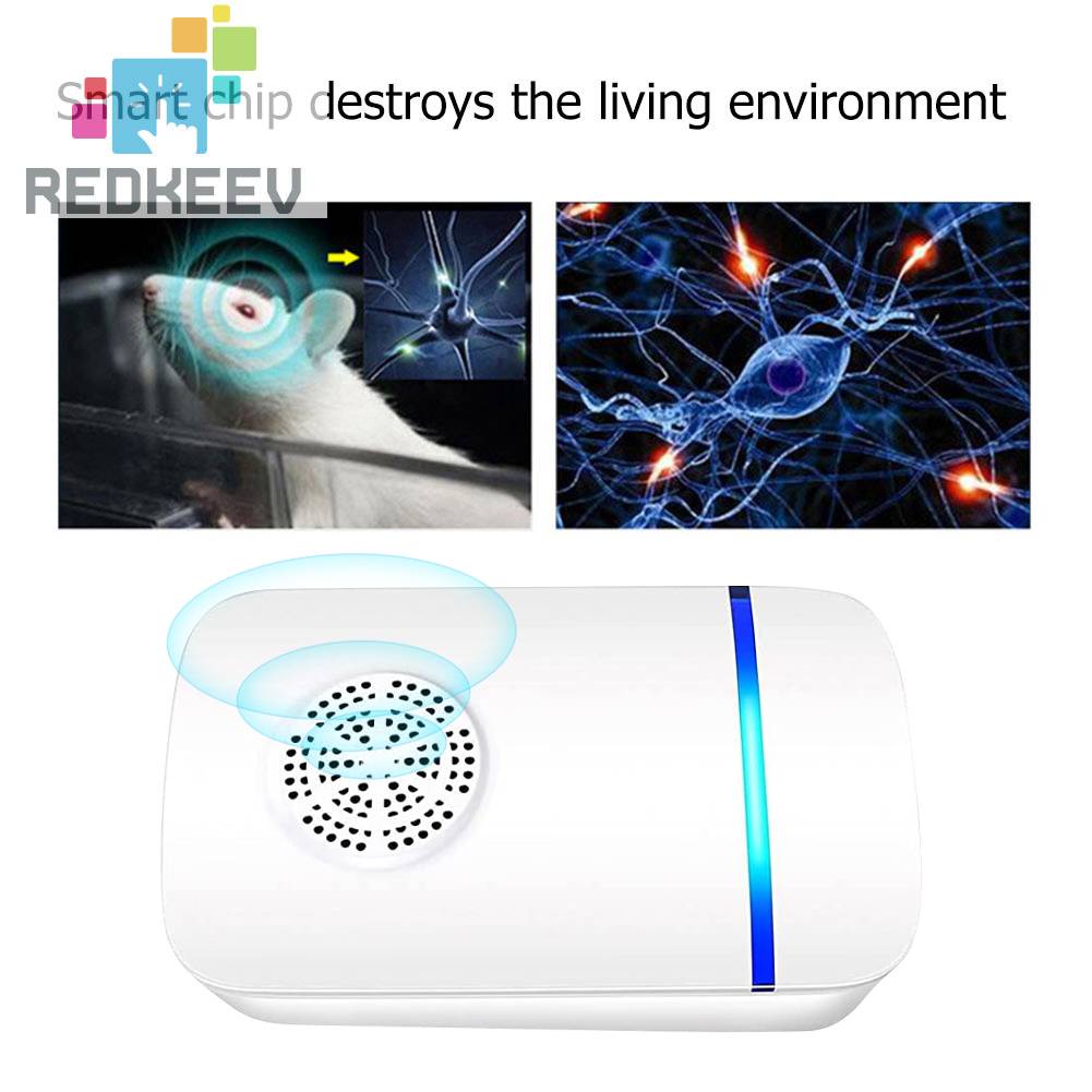 Bộ 2 / 4 / 6 Thiết Bị Đuổi Chuột Bằng Sóng Siêu Âm