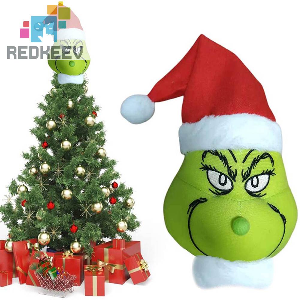 Đồ Chơi Nhồi Bông Hình Cây Thông Giáng Sinh Sáng Tạo Trang Trí Nội Thất