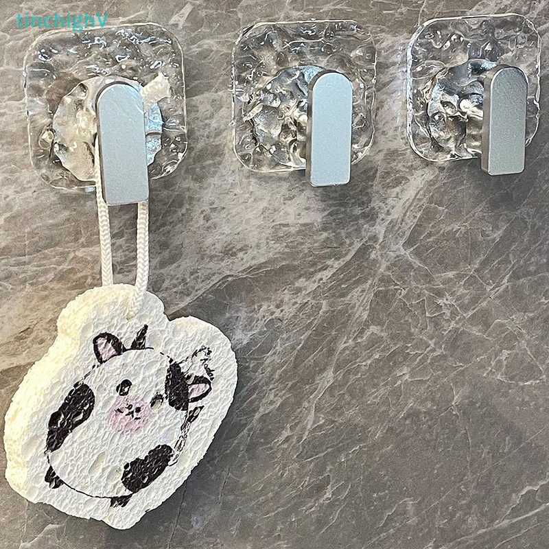 1 Móc Treo Khăn Tắm / Áo Khoác Bằng Acrylic Chống Rỉ Sét Tiện Dụng Cho Nhà Bếp