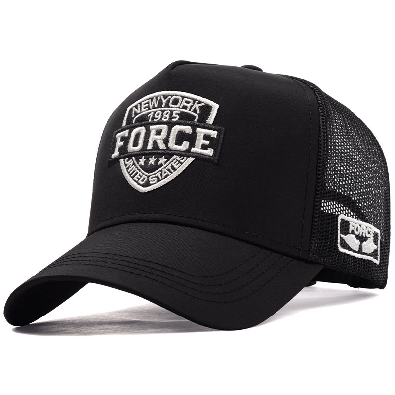 Mũ Lưỡi Trai Phối Lưới Mỏng Thời Trang Mùa Hè Hàng Mới Dành Cho Bạn Nam Và Nữ Hoạt Động Ngoài Trời