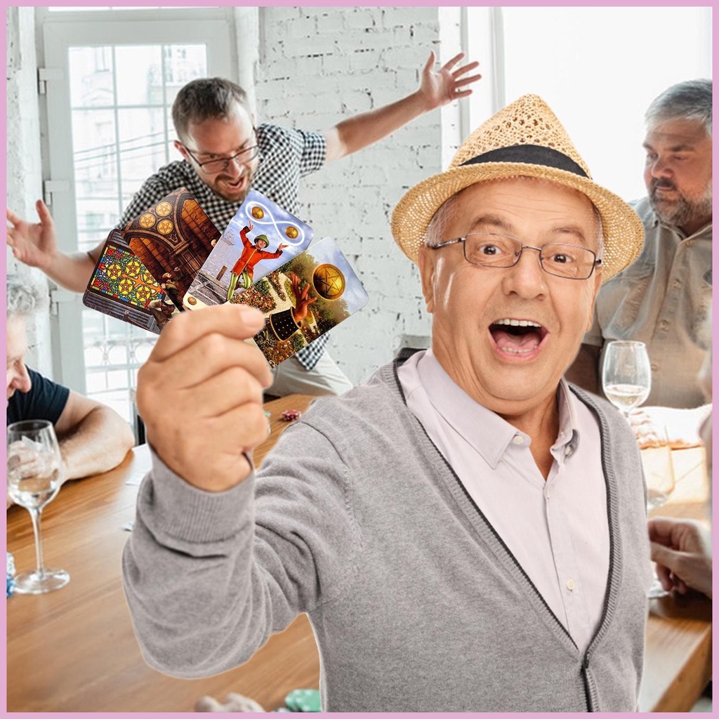 Bộ Bài Tarot Oracle 78 Lá Vui Nhộn