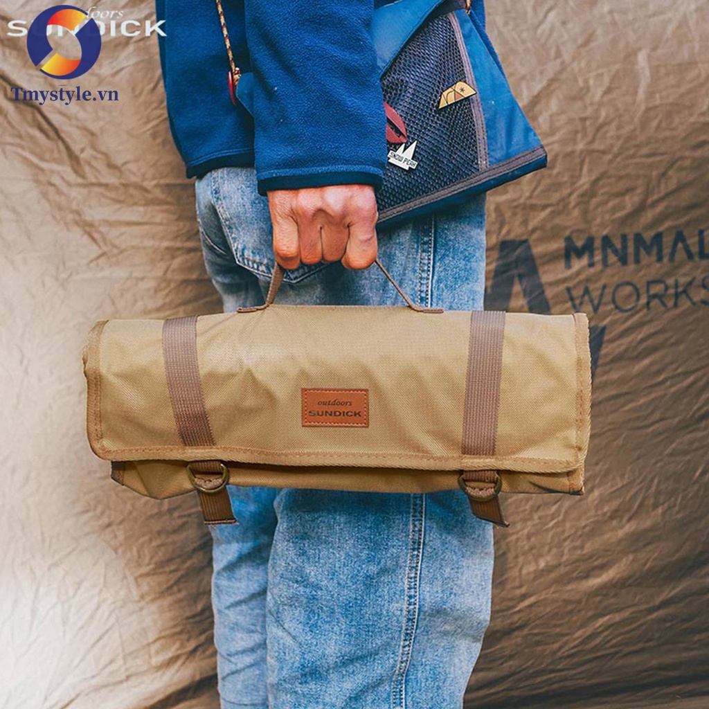 Túi Đựng Cọc Giăng Lều Trại 600D Tiện Lợi