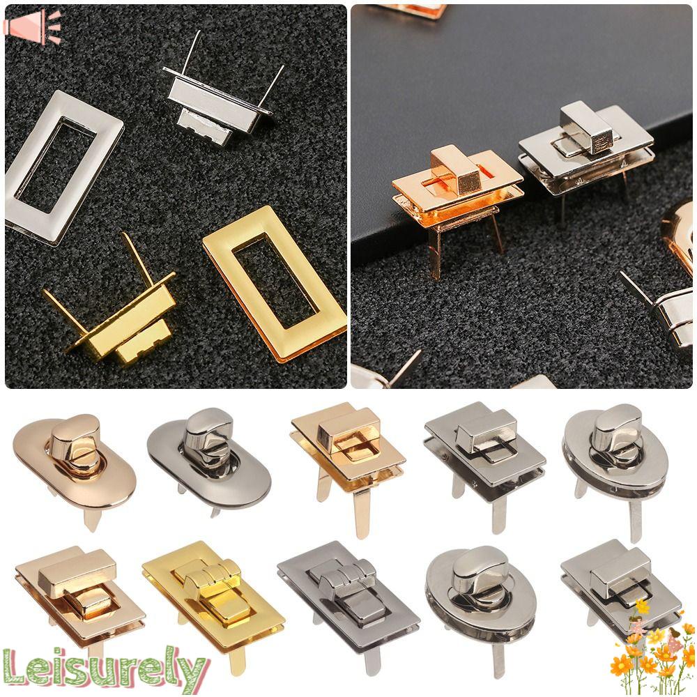 LEILY Phụ Kiện Khóa Kim Loại Cho Túi Xách