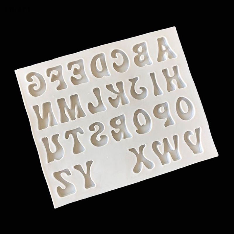 Khuôn Silicon Làm Bánh Hình Chữ Cái Và Số 3D Độc Đáo