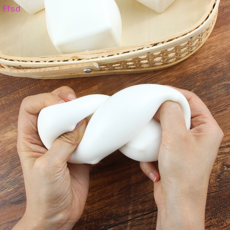 Đồ Chơi Xốp TPR Mềm Màu Trắng Giúp Giảm Căng Thẳng Dành Cho Người Lớn Và Trẻ Em