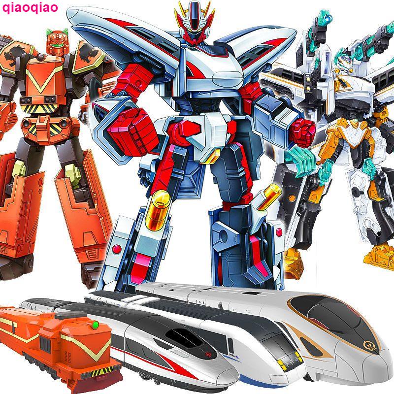 Đồ Chơi Xe Lửa Biến Hình Thông Minh Cho Bé Trai