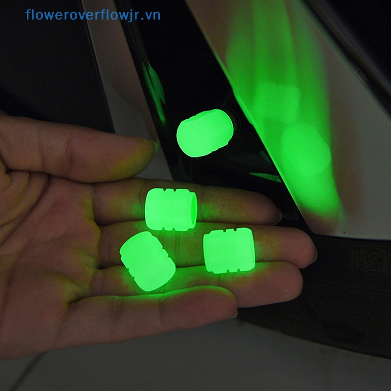 2 / 4 Nắp Van Bánh Xe Hơi Dạ Quang