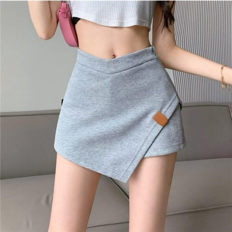 Chic váy Chân váy thời trang váy nữ hàng cao cấp tính cách Mẫu ngắn 2023NEW JUN3030