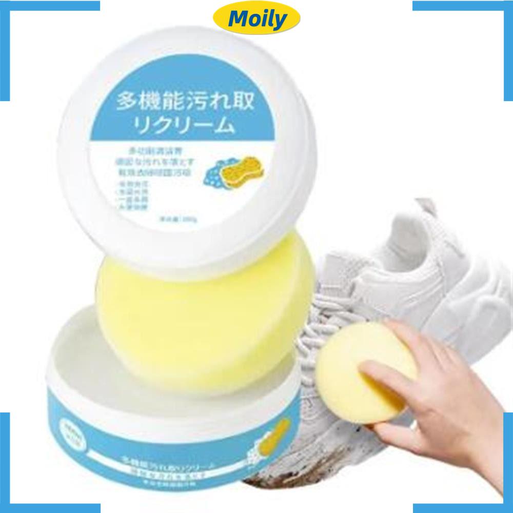MOILYVN Kem Vệ Sinh Giày Da Màu Trắng Dễ Sử Dụng Tiện Lợi