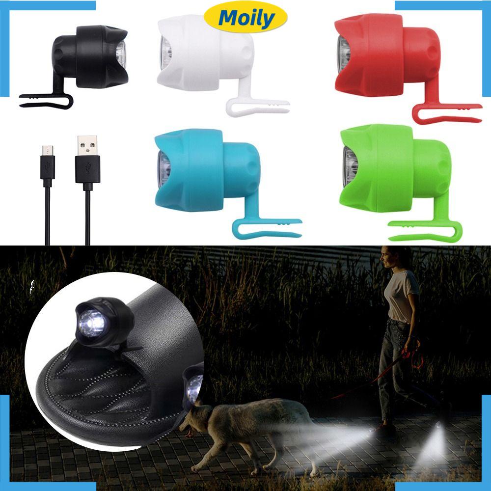 MOILYVN 1 / 2 Đèn Pha Trang Trí Cho Giày Chạy Bộ Croc