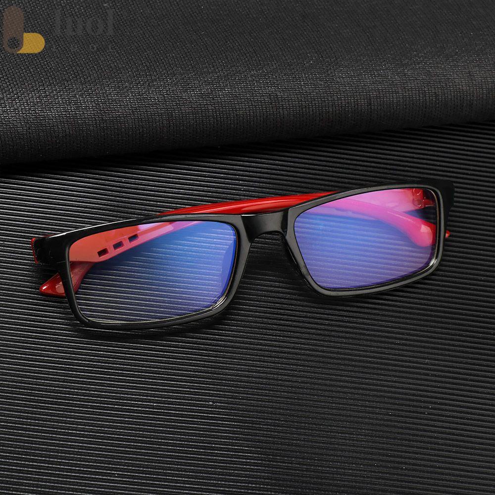 LUOL Mắt Kính Gọng Vuông Siêu Nhẹ Chống Ánh Sáng Xanh Phong Cách Vintage Thời Trang