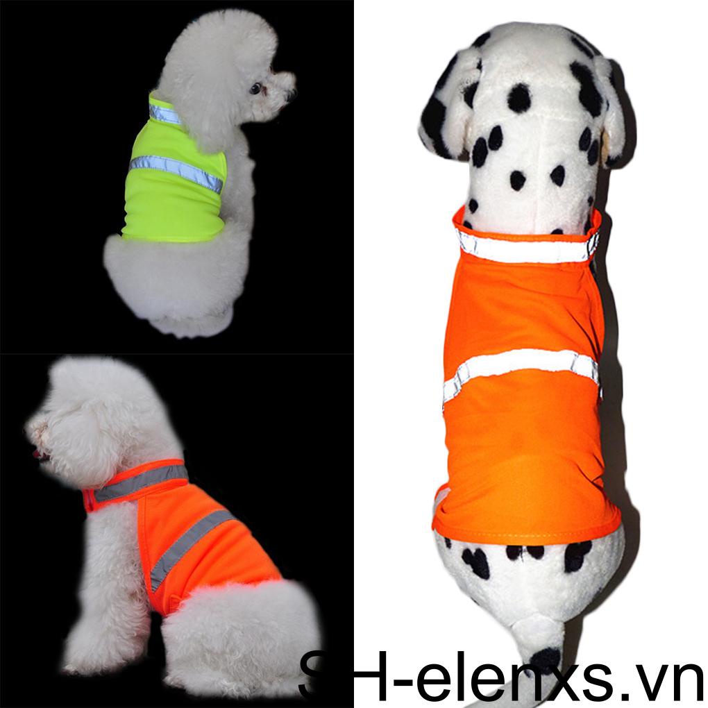 Áo Dạ Quang An ToàN Ban Đêm Cho Thú Cưng