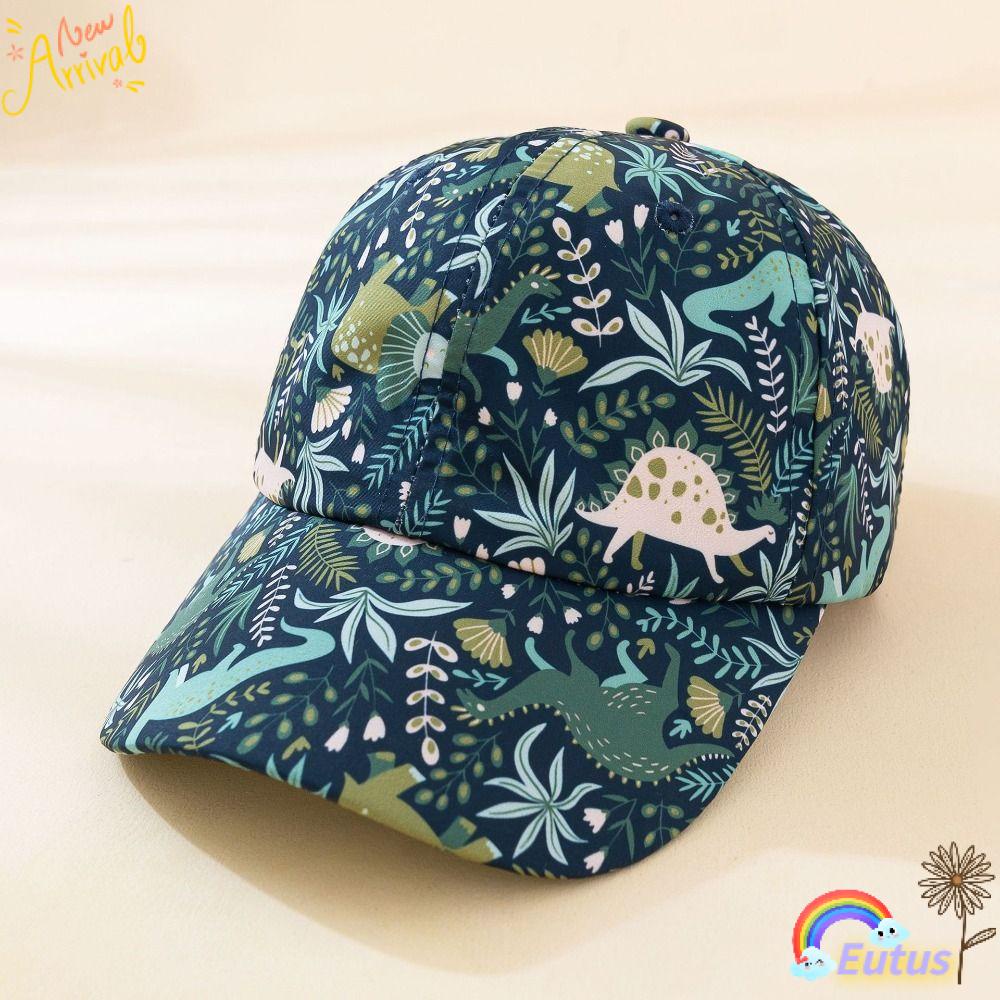 Mũ Lưỡi Trai Họa Tiết Hoạt Hình Chống Tia UV Mau Khô Thời Trang Mùa Hè Cho Bé Trai Và Gái