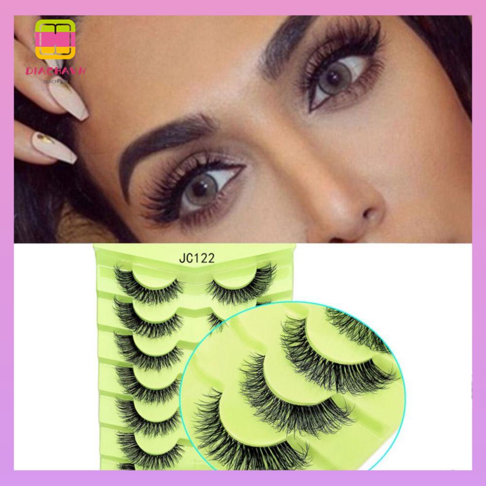 DIACHAVN Lông Mi Giả Mềm Mại Trang Điểm Thủ Công