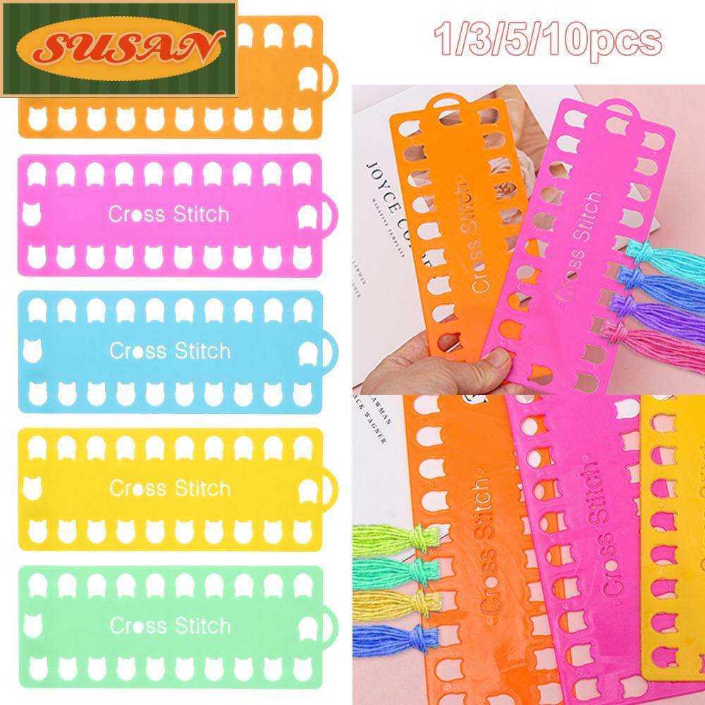 SUSANS Giá Đỡ Cuộn Chỉ Bằng Nhựa 20 Vị Trí Tiện Lợi