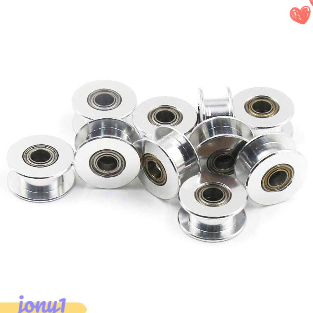 JONYE Set 10 Ròng Rọc Nhôm 5mm Bore 6mm GT2 Idler 20 Răng Cao Cấp Cho Máy In 3D