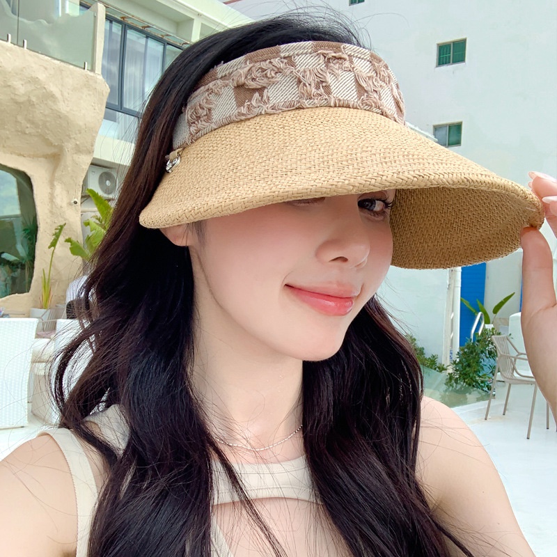 Mũ Lưỡi Trai Nửa Đầu Chống Nắng Thời Trang Hàn Quốc Cho Nữ